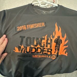 Mens Tough Mudder Shirt. MUST BE BUNDLED